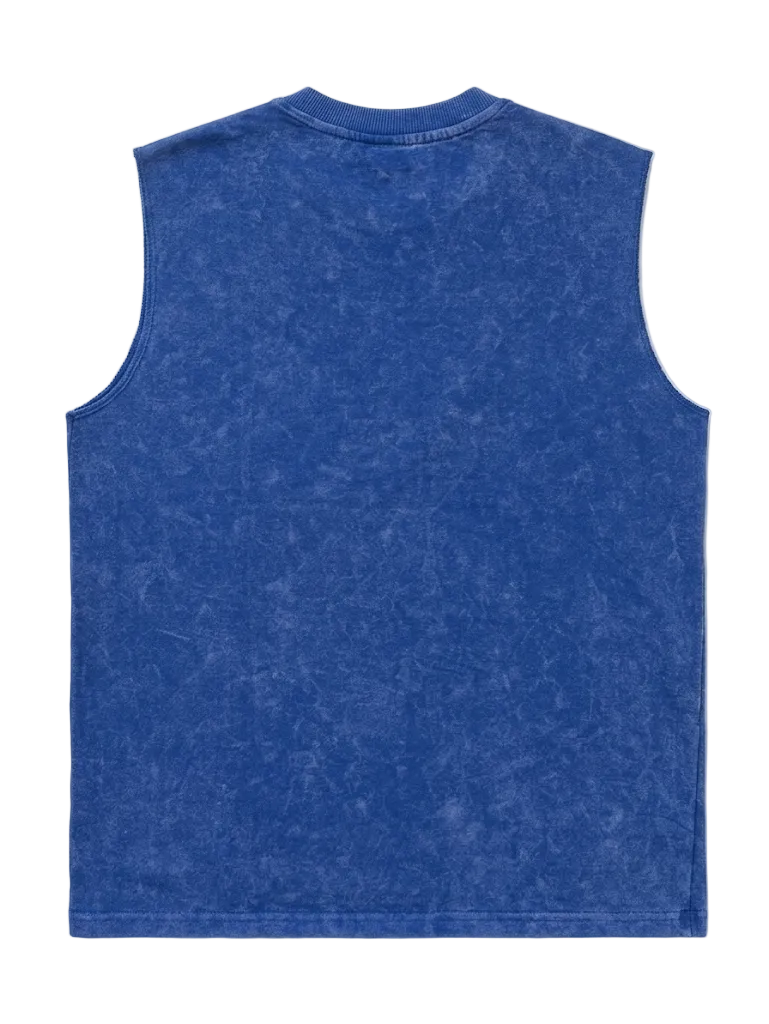 Patina Blue // Raw Cut Tank