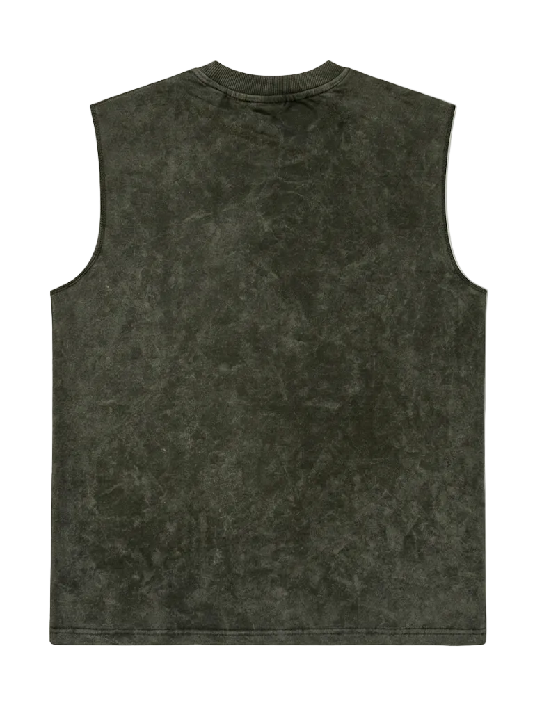Patina Green // Raw Cut Tank